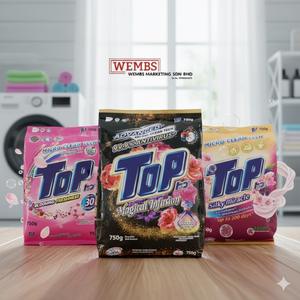 Lessive écologique en multipack, poudre à lessiver parfum citron floral, excellente élimination des taches, convient aux vêtements en tissus de couleur - Product Image 4