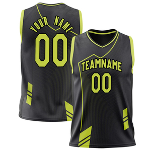 Conjunto de Uniforme de Baloncesto Personalizado para Adultos, Camiseta con Logotipo, Nombre y Número en la Parte Delantera, 100% Poliéster de Secado Rápido, para Escuela, Universidad - Product Image 3
