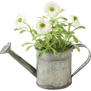 Arrosoir en métal résistant à la rouille pour plantes de jardin, bec long, poignée ergonomique, construction durable, débit fluide, fiable - Product Image 6