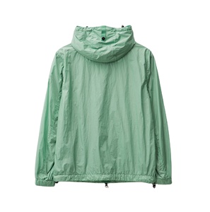 Veste coupe-vent respirante à blocs de couleur, grande taille, meilleur design, doublure en maille imprimée, veste coupe-vent d'extérieur personnalisée, vente en gros - Product Image 3