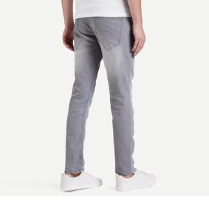 2024 New Stock Men's Straight <b>Elastic</b> <b>Jeans</b> 3689 Distressed Denim Mid Waist Midweight Casual Winter Washed - Product Image 6