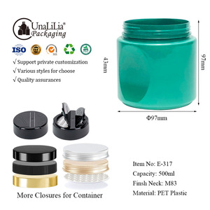 ขวดพลาสติก PET ขนาด 500 มล. ทรงเว้า ปากกว้าง ฝาเกลียว สำหรับบรรจุสารเคมีอเนกประสงค์ บรรจุภัณฑ์แบบกำหนดเองได้ - Product Image 6