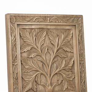 Silla de Diseño con Motivo Floral en Madera Sólida, Ideal para Interiores Modernos y Clásicos, Disponible a Precio de Fábrica - Product Image 4