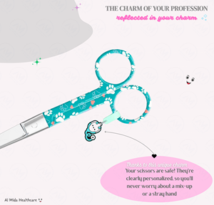 Ciseaux Mayo à motif de patte de 5 pouces, ciseaux chirurgicaux en acier inoxydable, nouvel emballage premium - Product Image 3