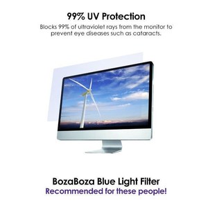 Filtre anti-lumière bleue BLC15.6 "W, écran de protection des yeux, compatible avec les écrans de 15,6 pouces, écran plat pour ordinateur portable, convivial et durable - Product Image 4