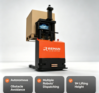 Robot compact de palettisation autonome MINI Stackerman 2.0 pour l'automatisation des entrepôts et des usines