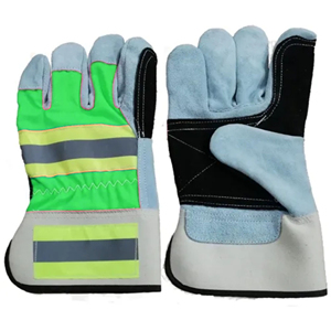 Gants de travail en cuir de vachette renforcé, résistants, pour la sécurité industrielle, protection des mains, doux et confortables, gants de rigueur - Product Image 5