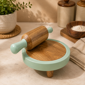 Rodillo de Cocina Chakla Belan de Falah International, Hecho a Mano, Ecológico, Premium, Duradero y de Diseño - Product Image 1