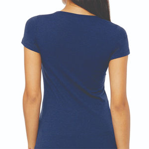 Camiseta Informal de Algodón Grueso para Mujer, Transpirable, Ecológica, con Logotipo Impreso Digitalmente, Manga Corta, Bordado - Product Image 6