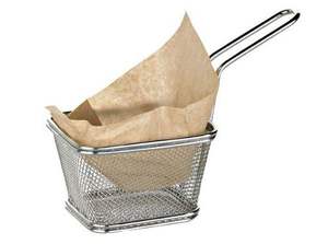 Cesta para Empanizar de Acero Inoxidable de Alta Resistencia, Diseñada para Uso Repetido en Áreas Comerciales de Fritura y Preparación de Alimentos - Product Image 2