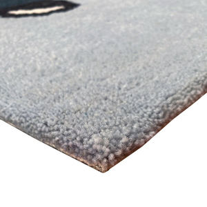 Alfombra de Lana Hecha a Mano, Diseño de Panda Adorable, Alfombra Infantil, Ideal para Cuarto de Niños, Ideal para Sala de Estar - Product Image 4