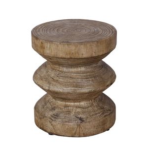 Table d'appoint extérieure Terrafab, tabouret de jardin décoratif, table d'appoint unique pour salon, chambre, patio - Product Image 1