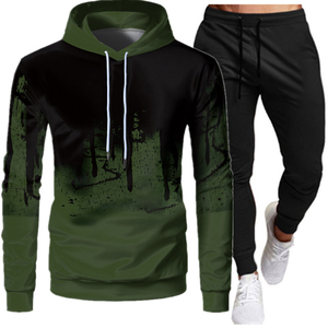 Premium Men Tracksuit <b>Set</b> Soft Fleece Hoodie and Pants Winter Collection - Product Image 3