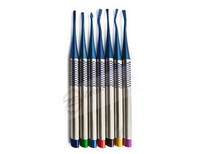 ชุดเครื่องมือถอนฟัน 7 ชิ้น ชุดอุปกรณ์ยกฟัน PDL ทำจากสแตนเลส - Product Image 5