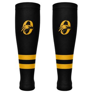 Black Gold Ice Hockey Set for Men Complete Jersey Shorts Socks Gloves Breathable <b>Athletic</b> Team Match Training Uniform - Product Image 4
