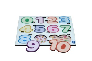Toysaga Rompecabezas de Números de Madera 0-10 Juguete Educativo para Niños de 2 a 4 Años Unisex - Product Image 3