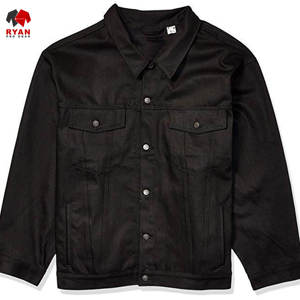 Chaqueta Vaquera Personalizada de Primera Calidad Ryan Pro Gear para Hombre, Cierre de Botones, Acolchada, de Secado Rápido, con Logotipo Personalizado - Product Image 1