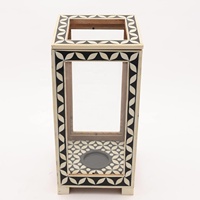 Lanterne artisanale en résine avec incrustation d'anges, abat-jour blanc style tambour, décoration intérieure style anime, table de chevet/d'angle, souvenir parfait pour mariage