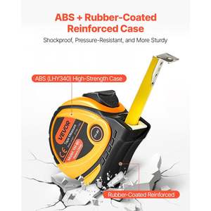 2 paquetes de cinta métrica retráctil de 25 pies Imperial y métrica para decoraciones al aire libre - Product Image 2