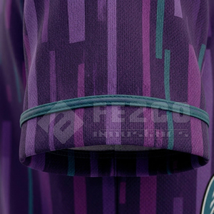 Maillot de baseball respirant imprimé avec design et logo personnalisés, prix de gros, logo personnalisé, sans manches pour homme, 100% polyester - Product Image 5