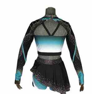 Conjunto de Uniforme de Animadora con Logotipo Personalizado para Niñas, para Baile Escolar y Equipos de Actuación |   Tela Transpirable |   Ropa Cómoda - Product Image 2