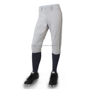 Customizable Breathable Sportswear Softball Uniforms for Women & Men Grey & <b>Maroon</b> V-Neck Style Jersey Pinstripe Pant Sets - Product Image 3
