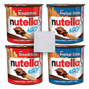Compra Nutella Go, Crema de Avellanas con Cacao, Paquete Múltiple de Palitos de Pan - Product Image 3