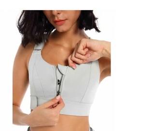 Cross Shoulder <b>Straps</b> Seamless Premium Quality Fitness Gym Yoga <b>Bra</b> Breathable Eco-Friendly High Impact Sports <b>Bras</b> For Women - Product Image 2