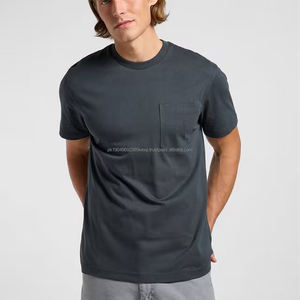 Camiseta Personalizada al por Mayor de Excelente Calidad, 100% Algodón de Alto Gramaje, Hombros Anchos, para Hombre - Product Image 6