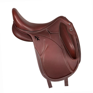 Silla de Doma Multifuncional de Alta Calidad, de Madera Islandesa, con Cuero Genuino GeneralSoft, Modelo Nafko NK-604 Marrón, Personalizable - Product Image 1