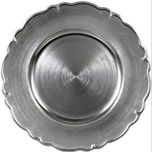 Premium Quality Metal Charger <b>Plate</b> With Antique Finish For Dining Table Wedding Event And Banquet Decoration - Product Image 1