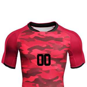 Nueva camiseta de fútbol con diseño sublimado personalizado, estampada, de manga corta, para uso en equipo. - Product Image 4