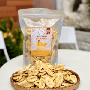 Tranches de banane séchées, collation sucrée, chips de fruits naturels, procédé FD, origine Vietnam, en vrac, douces, FD - Product Image 3