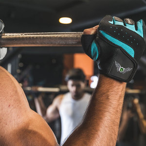 Gants de musculation en cuir et néoprène personnalisés pour la salle de sport - Imperméables, respirants, légers, de haute qualité - Product Image 5