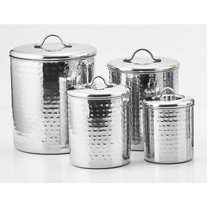 Vintage Printed Metal <b>Canister</b> <b>Set</b> With Wooden Lids 3 Pcs Tea Coffee Sugar Jars Kitchen Food Storage Containers - Product Image 2