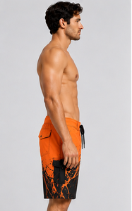 Wholesale <b>Mens</b> Boardshorts Custom Brand Quick Dry Swim <b>Trunks</b> Beach Shorts Surfing Swimwear Polyester Lightweight Comfortable - Product Image 5