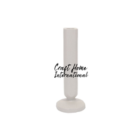Porte-bougie en aluminium fait main, style nordique scandinave minimaliste moderne, étanche, pour décoration de table et centre de table, pour une ambiance sereine