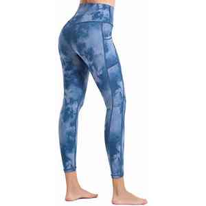 Leggings de sport respirants personnalisés à évaporation rapide Sky Rise pour femme, style minimaliste, pour vitalité sportive - Product Image 3