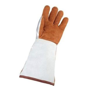 Guantes de Seguridad de Cuero Vacuno Aluminizado Resistentes al Calor, Protección para Manos Contra Chispas, para Bomberos y Trabajo - Product Image 1