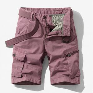 Pantalones Cortos Cargo Largos para Hombre, Verano, Multibolsillos, Casuales, de Algodón Elástico, Pantalones Tácticos, Premium, para Actividades al Aire Libre - Product Image 4