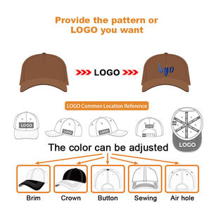 Casquettes de baseball unisexes de luxe en coton pur, style hip-hop, avec logo brodé personnalisé OEM/ODM, pour sport et mode, modèle 2026 - Product Image 5