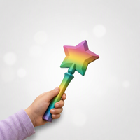 Support de paiement portable en plastique fait main pour carte de crédit, motif baguette magique Starlight, avec fonction Tap to Pay, vente en gros