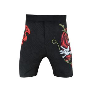 Pantalones cortos MMA sublimados de Venta caliente para hombres Grappling Kick Boxing BJJ Boxing Mixed Martial Arts Sublimated Fighting Trunks Shorts - Product Image 2