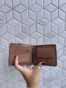 New Arrival Hand-Tooled Leather Wallet for Men Luxury Vintage Fold Closure Short Premium Gift for Men Daily use <b>Purse</b> - Product Image 6