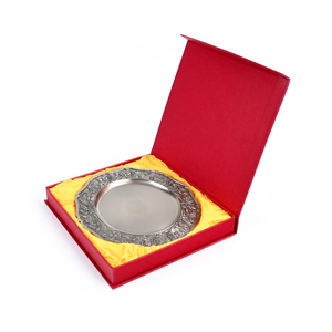 Plaque de trophée ronde en cuivre écologique personnalisée en promotion – Plaque de récompense pour trophées, médailles et plaques - Product Image 5