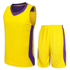 Conjunto de Uniforme de Baloncesto Deportivo Transpirable sin Mangas, Unisex, Reversible, Diseño Sublimado, Tela de Spandex/Poliéster - Product Image 5