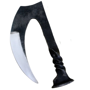 Cuchillo de Combate Forjado a Mano con Hoja de Punta de Lanza de 10 cm, Grado DIY, Mango de Acero, Hoja Única, No Ajustable, OEM, Punta de Gota - Product Image 4