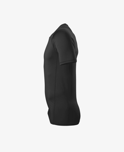 Padded <b>Compression</b> <b>Shirt</b> <b>Men</b> Youth Rib Chest Shoulder Protection Breathable 4-Way Stretch Custom Team Logo OEM Wholesale Factory - Product Image 5