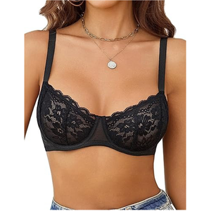Soutien-gorge push-up en coton sans coutures pour femmes, confortable pour un usage quotidien - Product Image 1