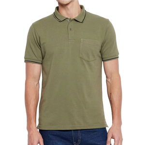 Camisetas Polo de Primera Calidad, 100% Algodón, Tallas Grandes, Camisetas Polo para Hombre, Elegantes y Personalizadas con Bordado - Product Image 1